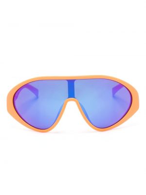 Sluneční brýle Moschino Eyewear oranžové