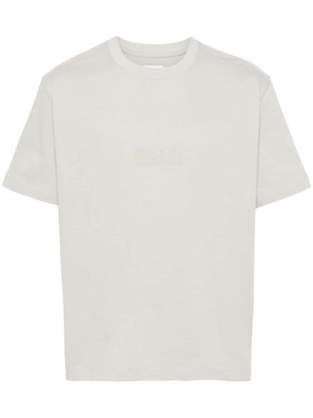 Kokvilnas t-krekls ar apdruku Roa pelēks