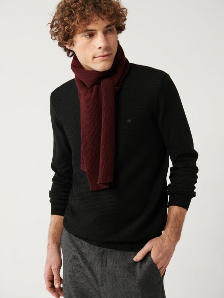 Sweter bawełniany Avva czarny