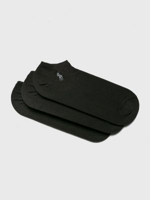 Stopki bawełniane Polo Ralph Lauren czarne