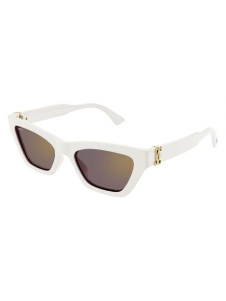 Sonnenbrille Cartier weiß