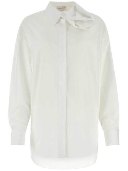 Applikation top Alexander Mcqueen hvid