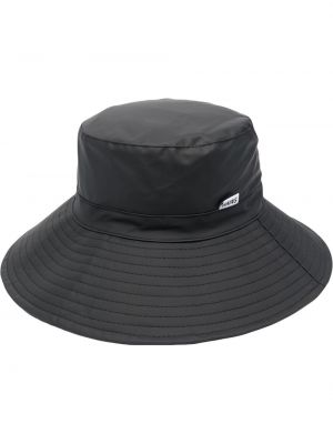 Relaxed fit kepurė Rains juoda