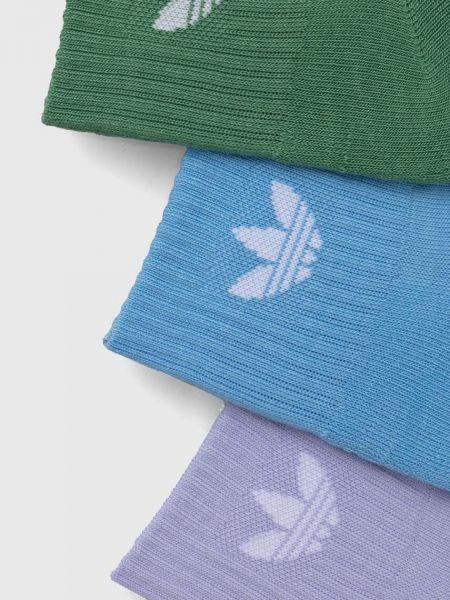 Skarpety Adidas Originals niebieskie