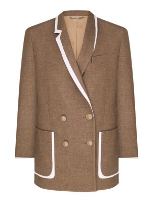 Пиджак Fendi коричневый