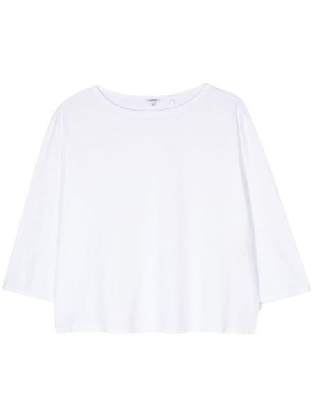 Памучна тениска Aspesi бяло