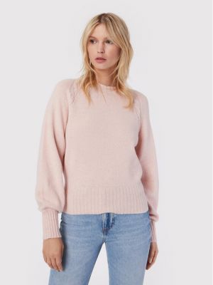 Sweter Twinset różowy