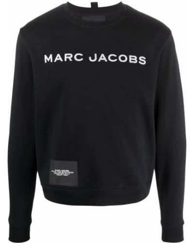 Sudadera con cuello redondo de cuello redondo Marc Jacobs negro