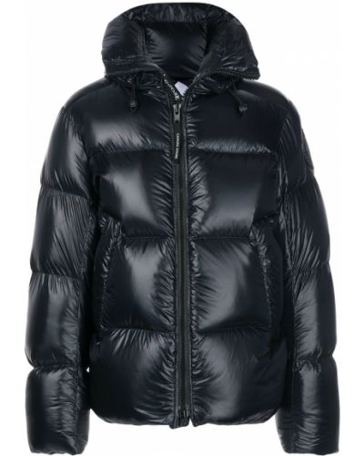 Lang jakke Canada Goose svart