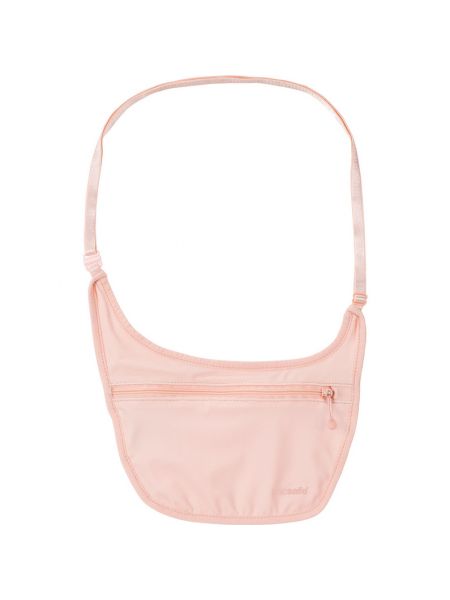 Поясная сумка Pacsafe розовая