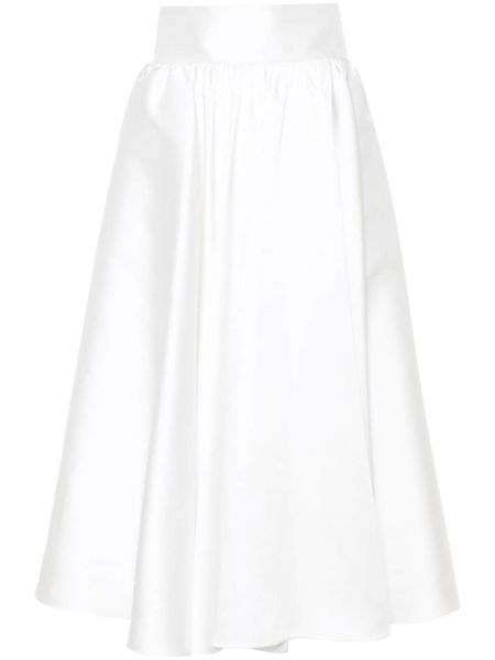 Jupe longue plissé Blanca Vita blanc