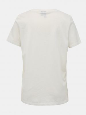 Tričko s potlačou Vero Moda biela