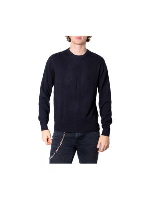 Sweter bawełniany Armani Exchange czarny