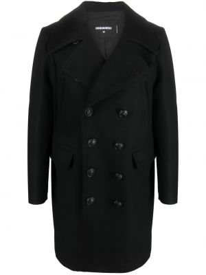 Manteau à boutons Dsquared2 noir