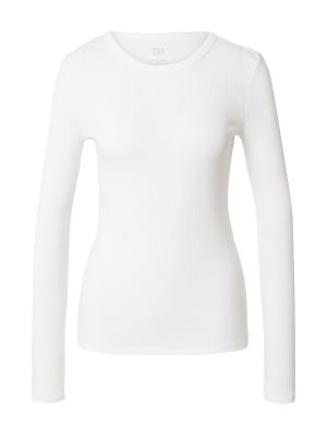 Marškinėliai ilgomis rankovėmis Gap balta