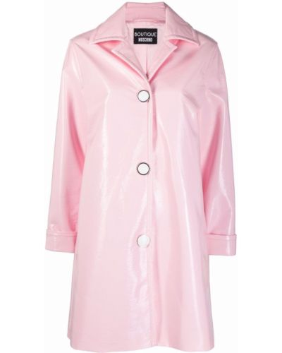 Płaszcz przeciwdeszczowy Boutique Moschino, różowy