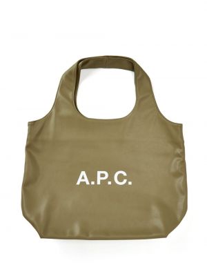 Nákupná taška s potlačou A.p.c.