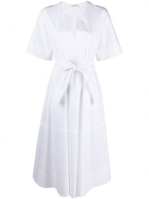 Макси рокля P.a.r.o.s.h. бяло