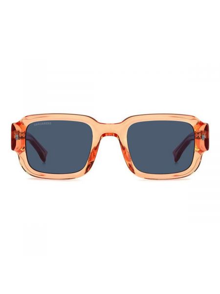 Okulary przeciwsłoneczne Dsquared pomarańczowe