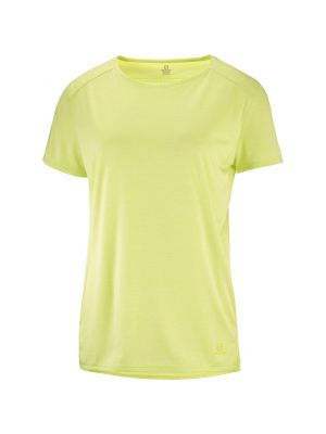 Рубашка с коротким рукавом Salomon желтая