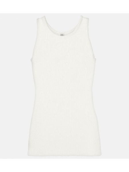 Tank top Toteme hvit