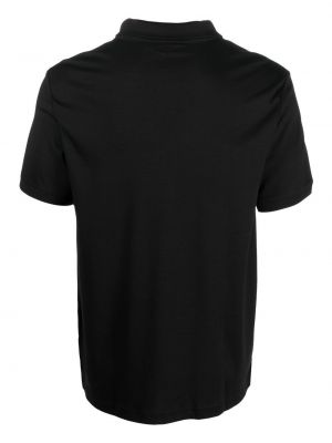 Polo marškinėliai su užtrauktuku Calvin Klein juoda