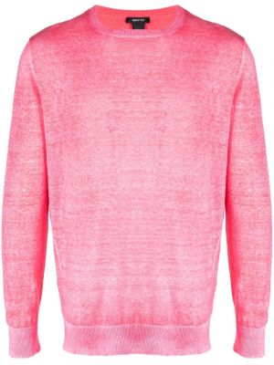 Pull col rond Avant Toi rose