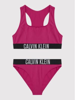 Kétrészes fürdőruha Calvin Klein Swimwear - rózsaszín