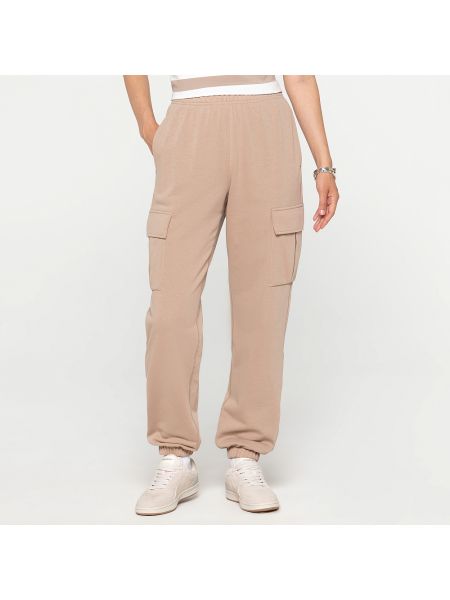 Женские брюки Cargo Jogger FT бежевые