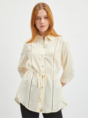 Ленена блуза Orsay сиво