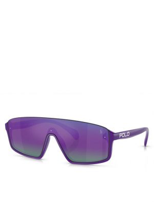 Sluneční brýle Polo Ralph Lauren fialové