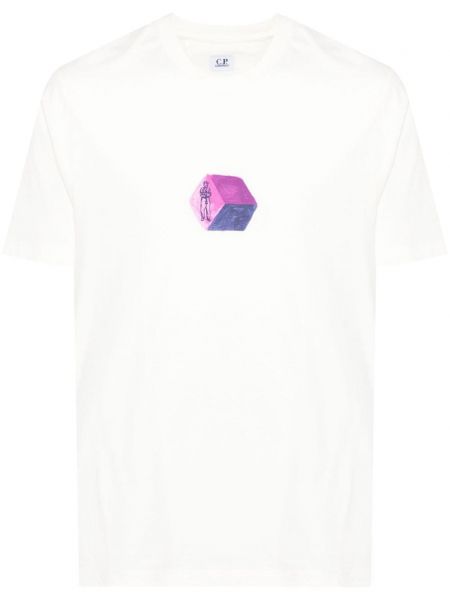 Trøje kortærmet t-shirt C.p. Company hvid