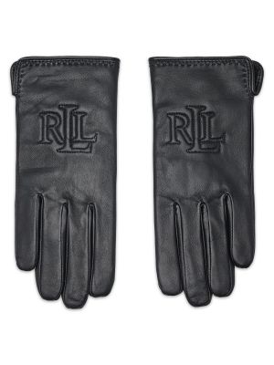 Rokavice Lauren Ralph Lauren črna