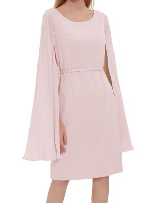 Платье из крепа Gina Bacconi розовое