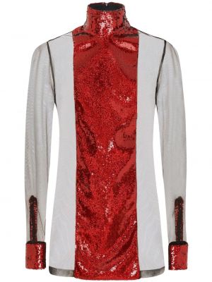 Πουκάμισο με διαφανεια Dolce & Gabbana
