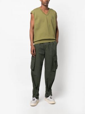 Bavlněné cargo kalhoty Darkpark zelené