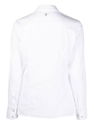 Koszula bawełniana Dondup biała