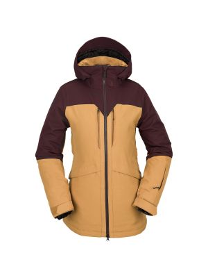 Куртка Volcom Shelter 3D Stretch женская, светло-коричневый