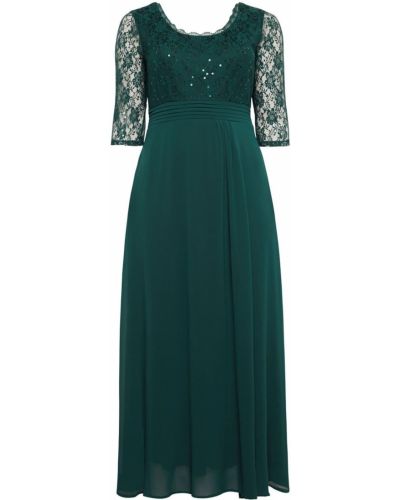 Вечерна рокля Sheego зелено