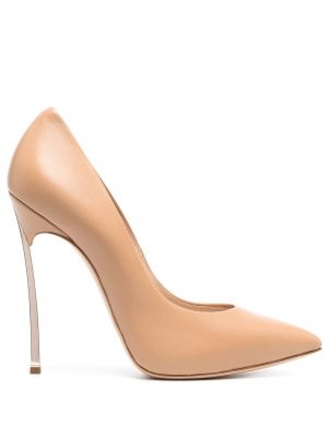 Lær pumps Casadei