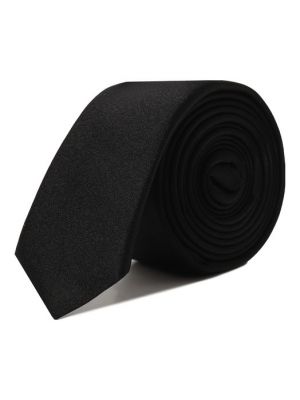 Шелковый галстук Dolce & Gabbana черный