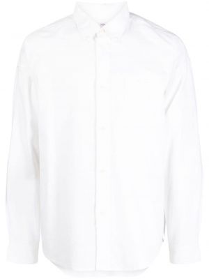 Camicia con applique Visvim bianco