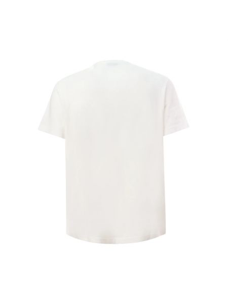 Koszulka z krótkim rękawem Dondup biała