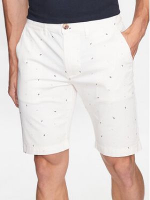Shorts en jean à imprimé Pepe Jeans blanc
