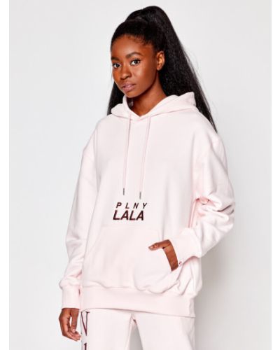 PLNY LALA Pulóver Prima PL-BL-OO-00083 Rózsaszín Goodie Fit