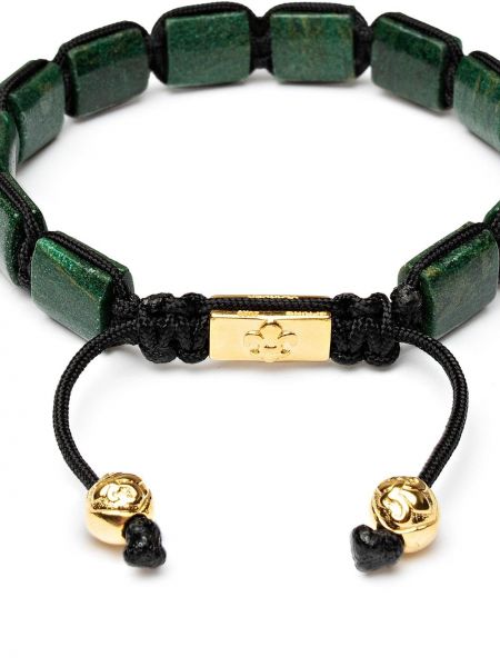 Rokassprādze ar pērlītēm Nialaya Jewelry zaļš