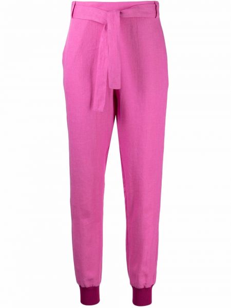 Pantalones ajustados de cintura alta Malo rosa
