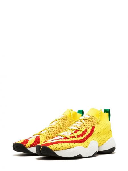 Zapatillas con cordones Adidas amarillo