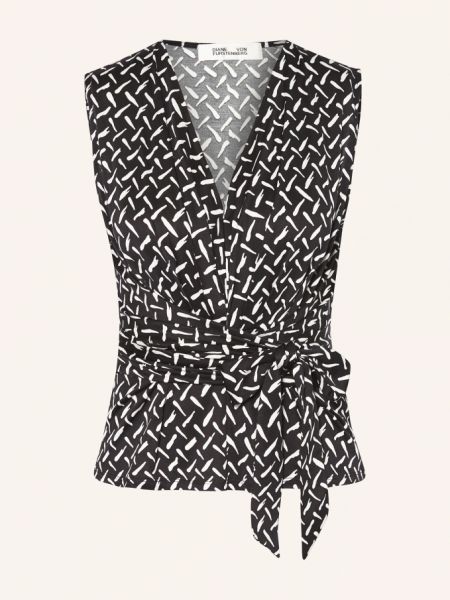Блузка Diane Von Furstenberg черная