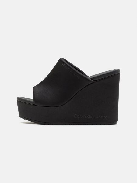 Туфли-лодочки на высоком каблуке WEDGE Calvin Klein Jeans, black